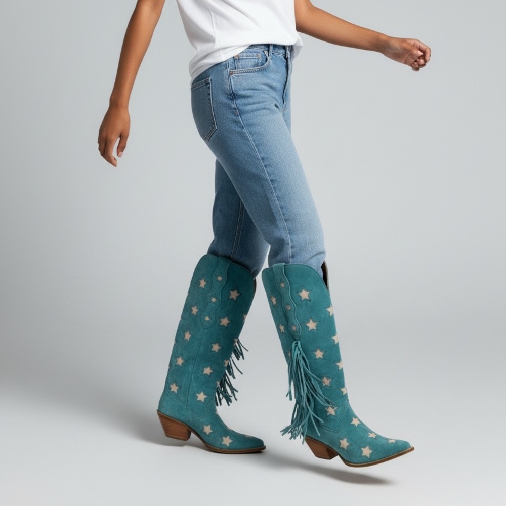 NWT Dingo Super Star Boots, Sz 9